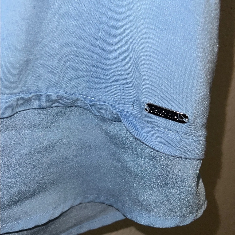 Calvin Klein Light Blue Blouse - Picture 7 of 8